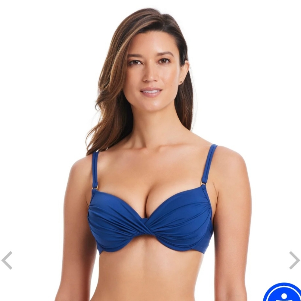 Bleu Rod Beattie - Kore Twist Front Bikini Top